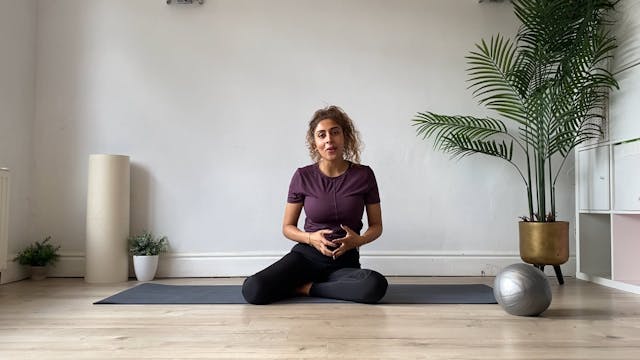 16 Min Pilates with Ball 