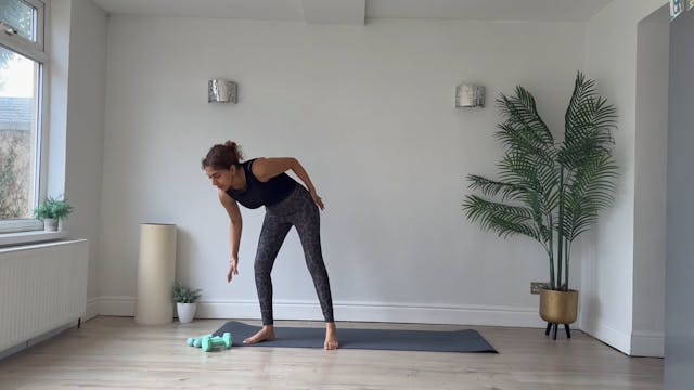 NEW - 20 Min Arms & Glutes w/weights