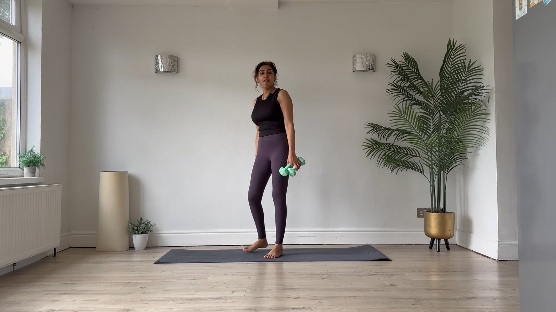 NEW - 30 Min Strength Pilates Flow w/weights