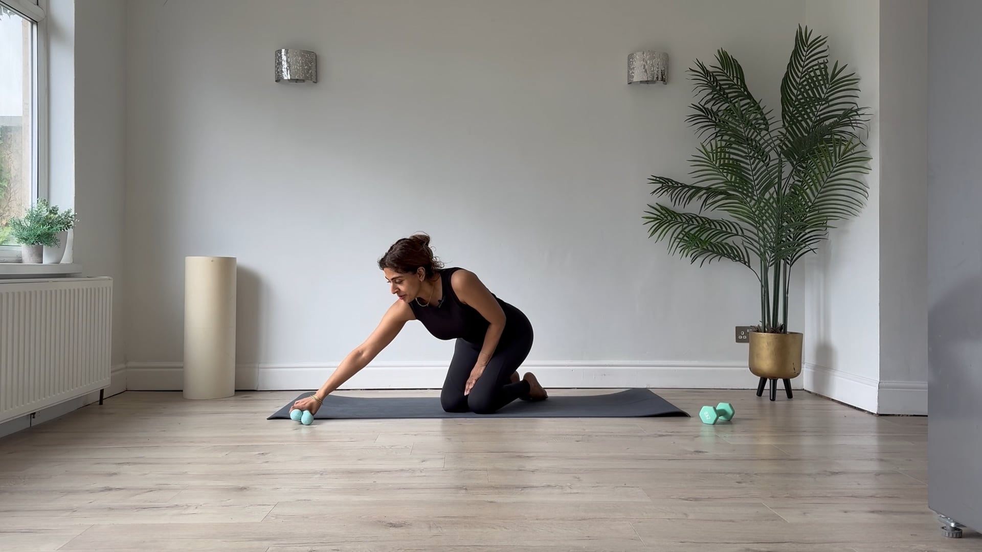 NEW - 25 Min Core Focused Pilates (optional weights)