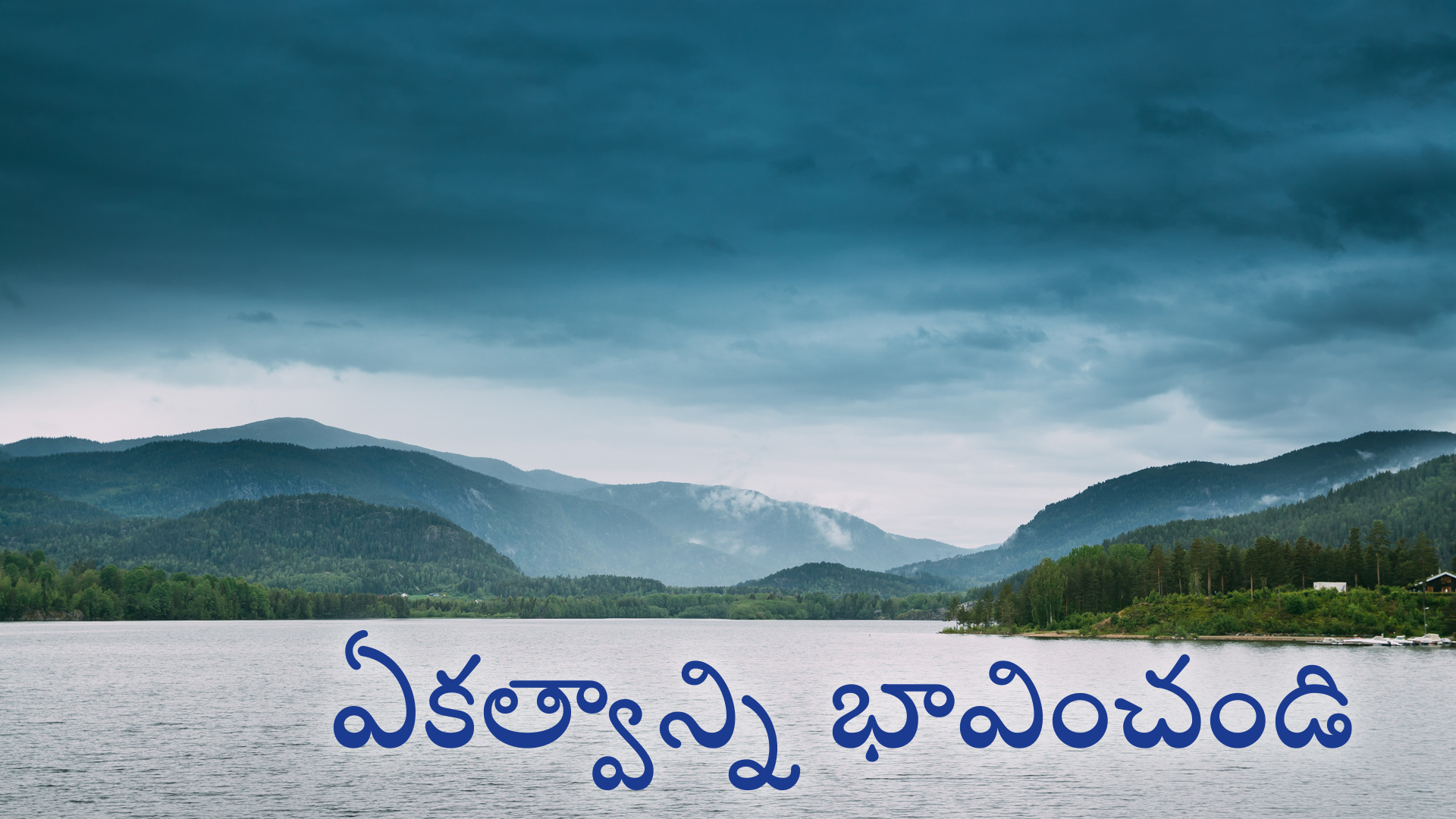 ఏకత్వాన్ని భావించండి (Telugu)
