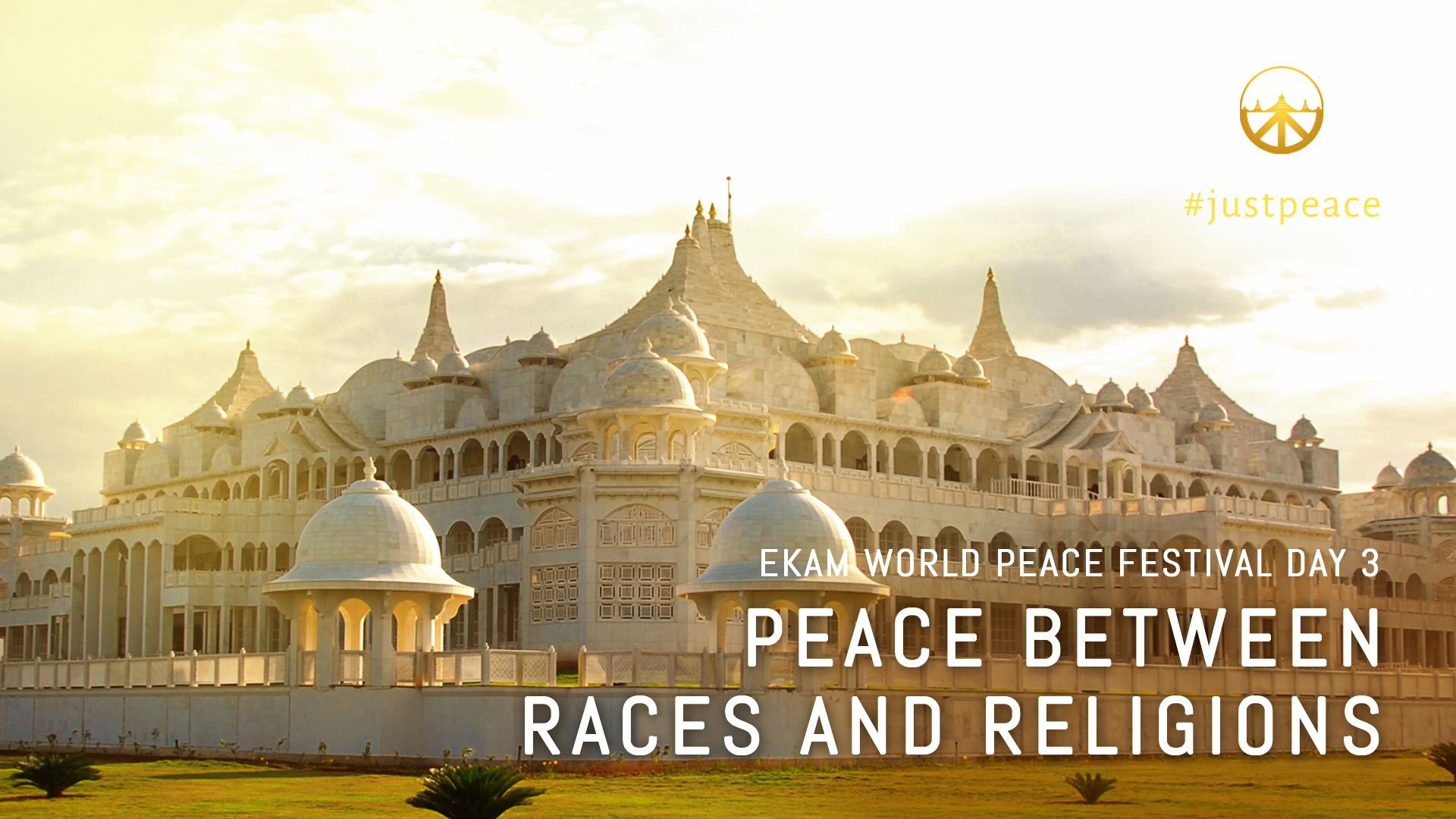 Peace between Races & Religion: Day 3 Aug 11, 2020 - 10.00am IST LiveStream