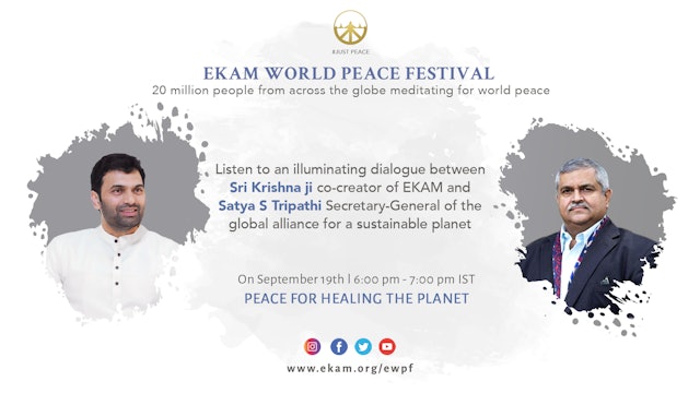 Peace Meditation For Healing The Planet | EWPF 2021 | Abridged Version