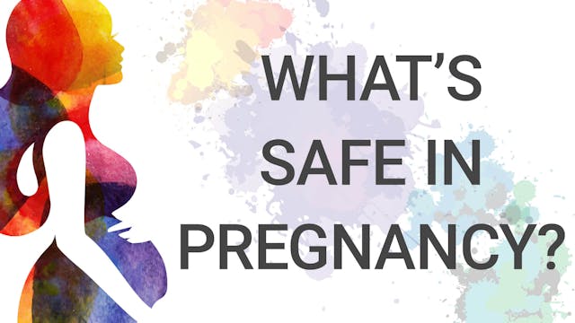 What is Safe in Pregnancy: Pregnancy ...