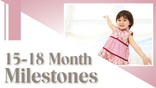 15-18 Month Milestones: Toddler Pack ...
