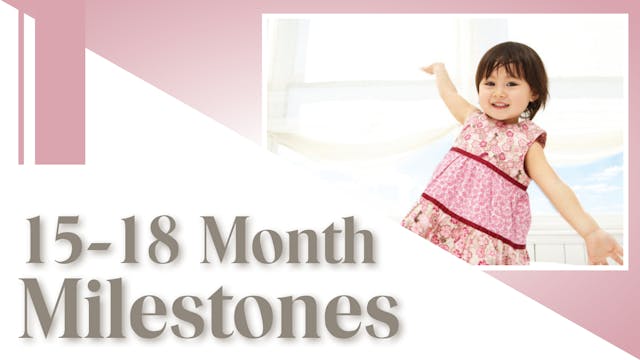 15-18 Month Milestones: Toddler Pack ...