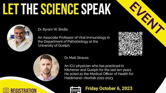 BLN AND CHN PRESENTS: LET THE SCIENCE SPEAK LIVE DEBATE 10/06/23