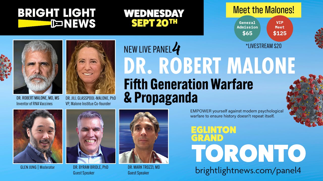 BLN Live Panel 4: Drs Robert & Jill Malone Sept 20