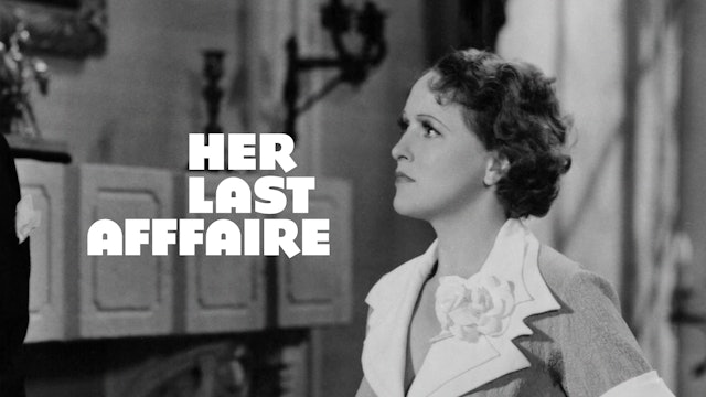 Her Last Affaire