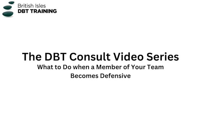 What to Do When a Member of Your Team Becomes Defensive