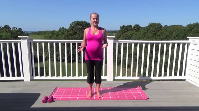 Bump at the Barre- Full-length Prenatal Barre Video