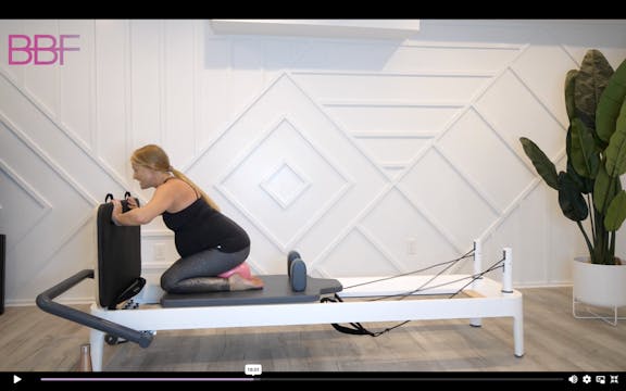 Prenatal Pilates Reformer: Cardio Jumpboard 