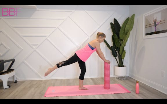 Power Barre with Foam Roller