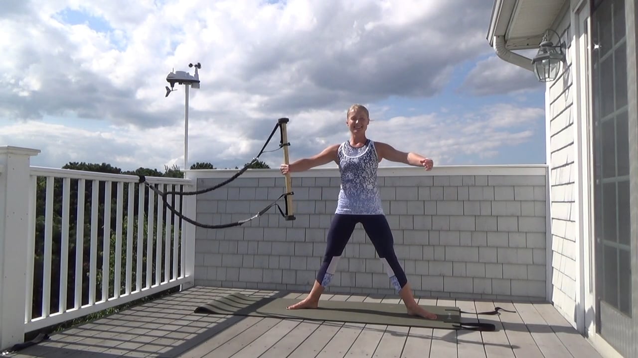 Standing Pilates Stick