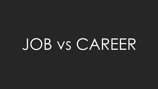 Job vs Career