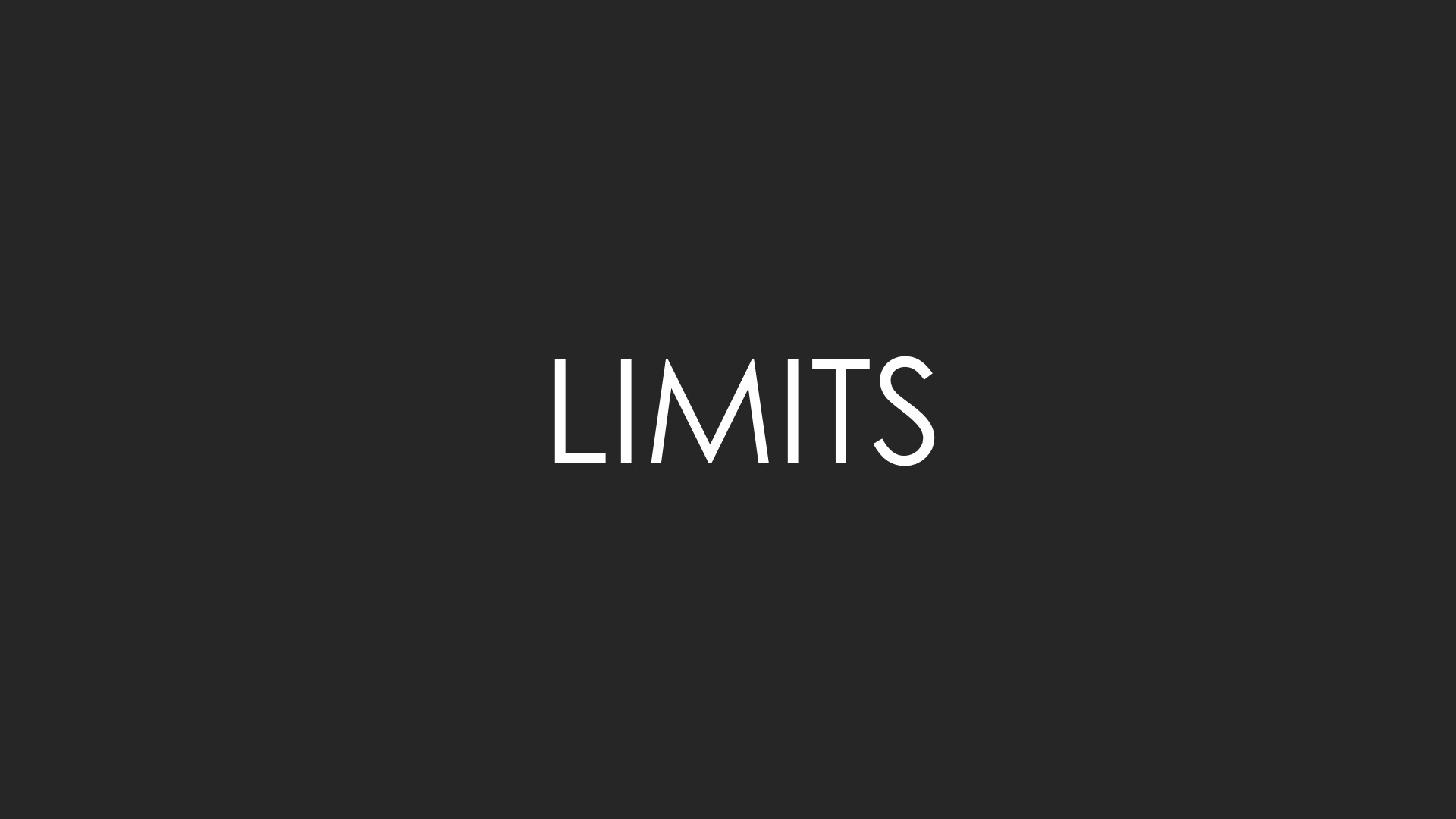 Limits