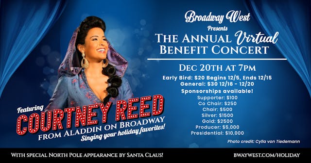 The Broadway West Virtual Holiday Benefit Concert