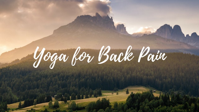 Yoga For Back Pain