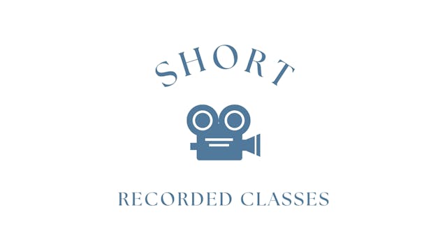 Short Recorded Classes