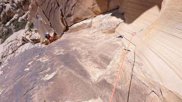 Red Rock Canyon | Jubilant Song (5.8) Entire Climb in 4K