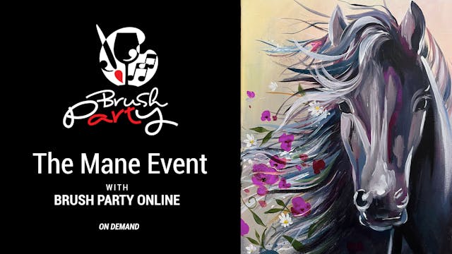 Paint ‘The Mane Event’ with Brush Par...