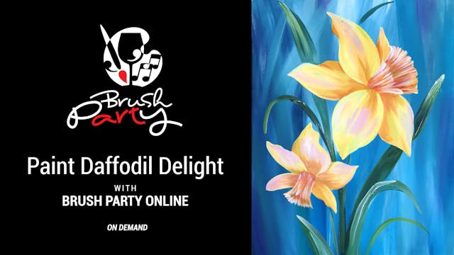Paint ‘Daffodil Delight’ with Brush P...