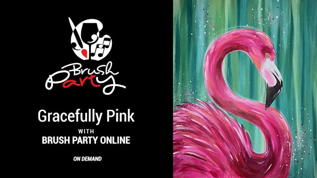 Paint ‘Gracefully Pink’ with Brush Pa...