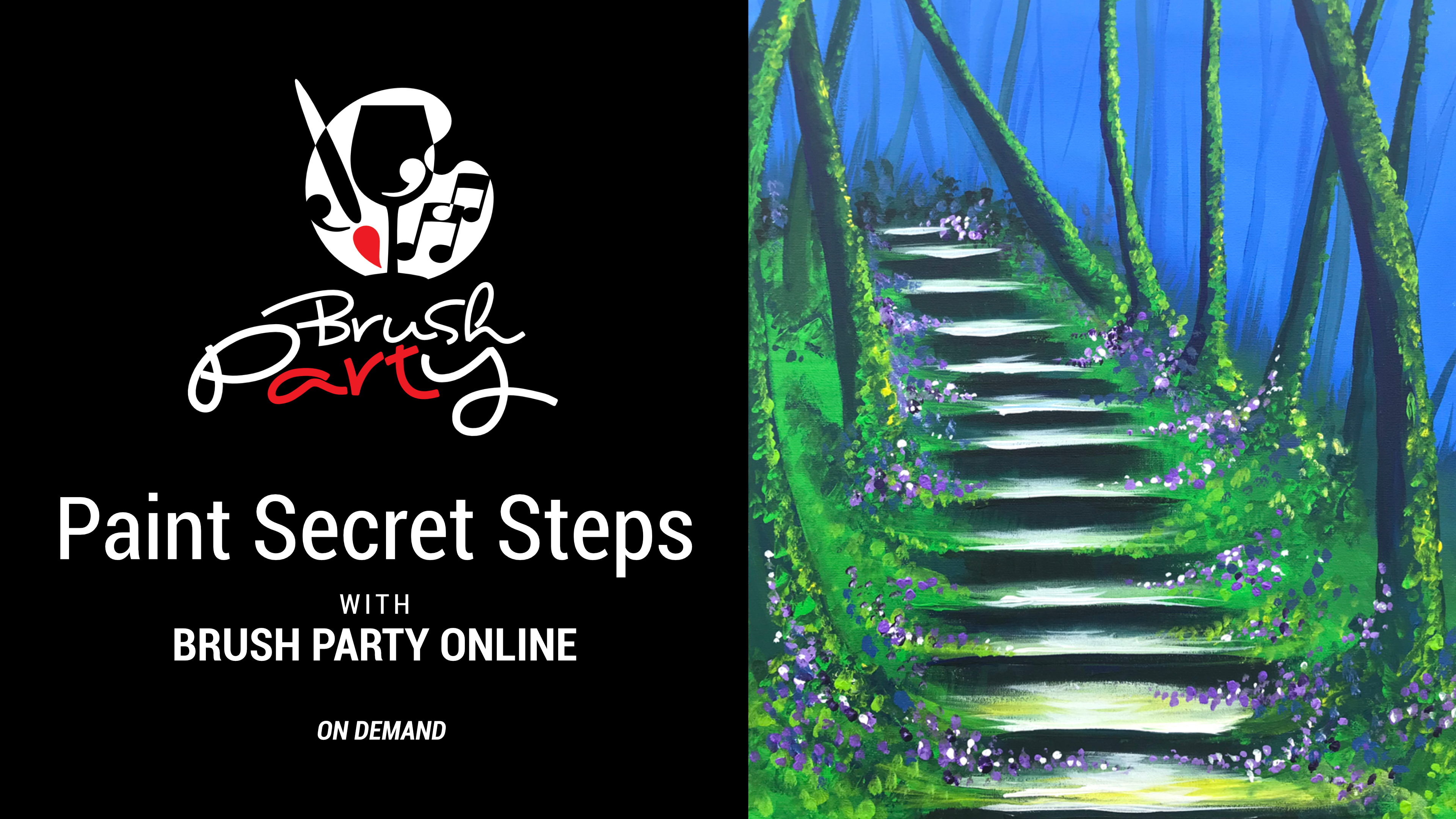 Paint ‘Secret Steps’ with Brush Party Online