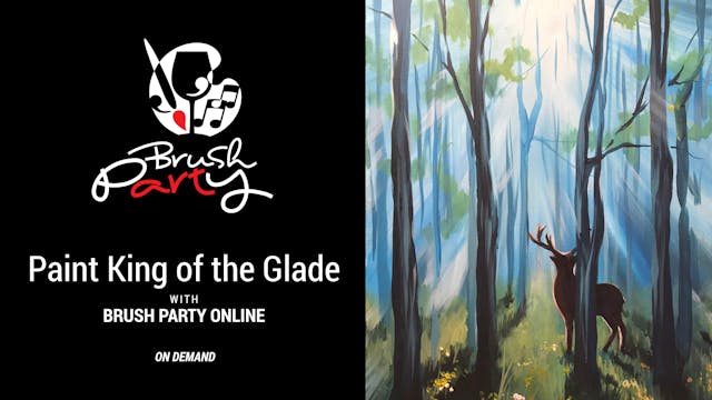 Paint King of The Glade with Brush Pa...