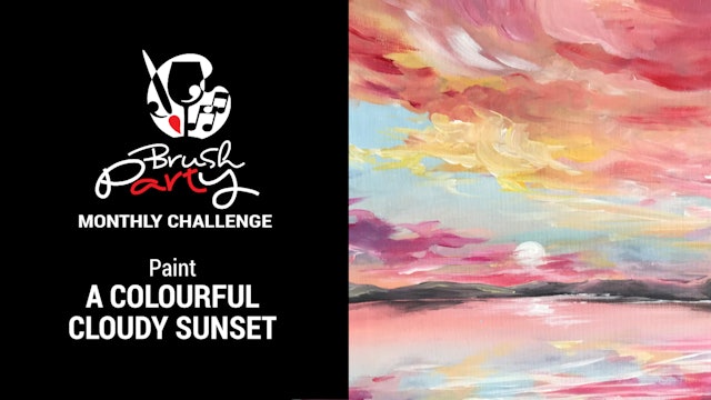 May 2022 Monthly Challenge - A Colourful Cloudy Sunset