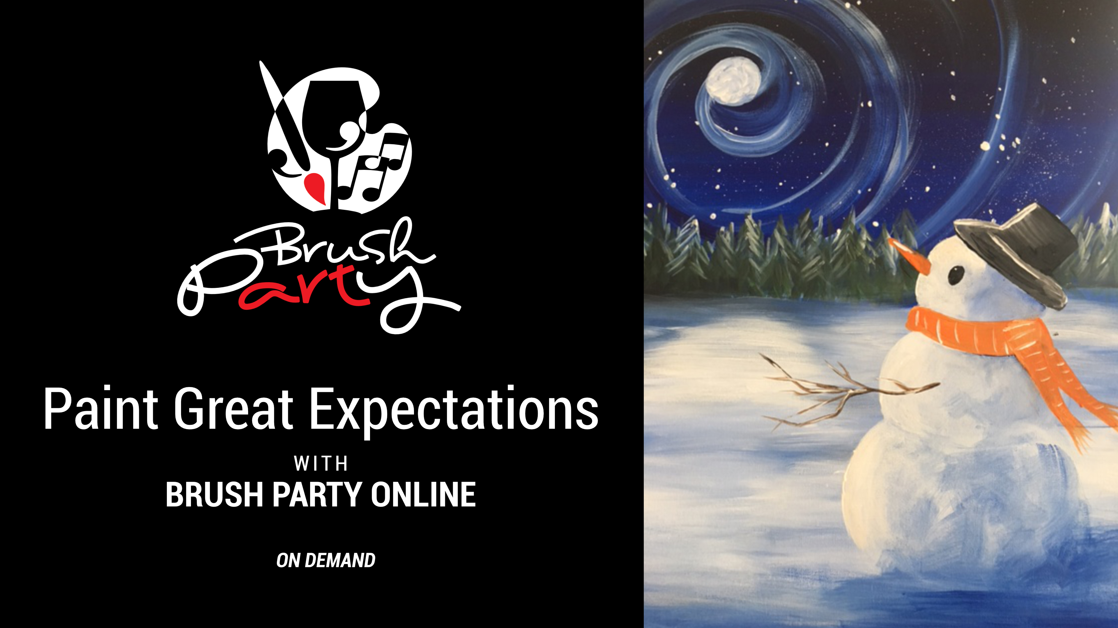 Paint ‘Great Expectations’ with Brush Party Online