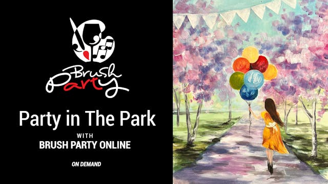 Paint ‘Party in The Park’ with Brush ...