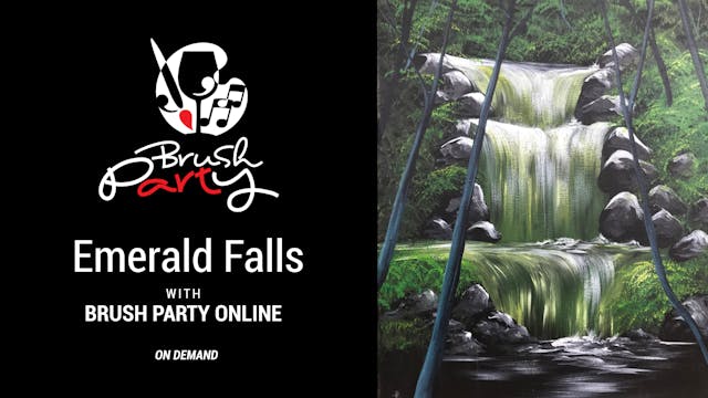 Paint ‘Emerald Falls’ with Brush Part...