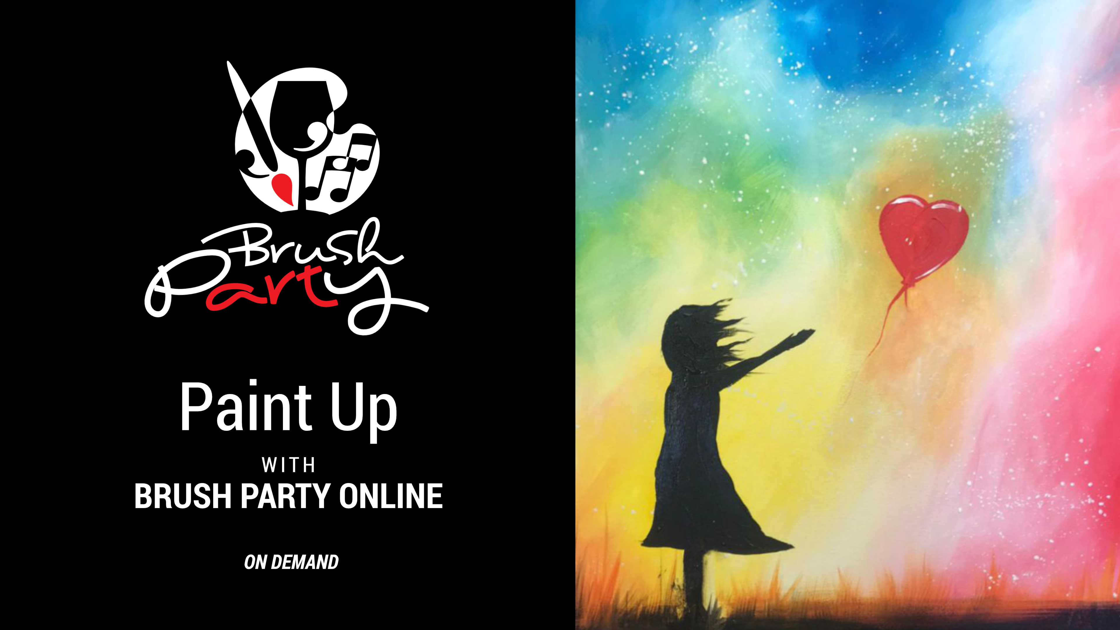 Paint ‘Up’ with Brush Party Online