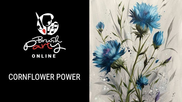 Paint 'Cornflower Power' with Brush P...