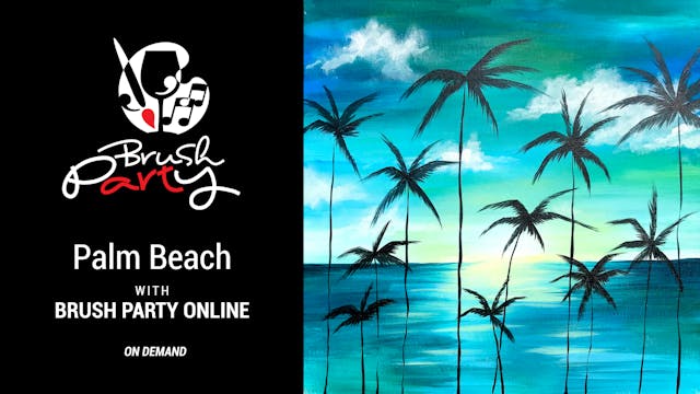 Paint ‘Palm Beach’ with Brush Party O...