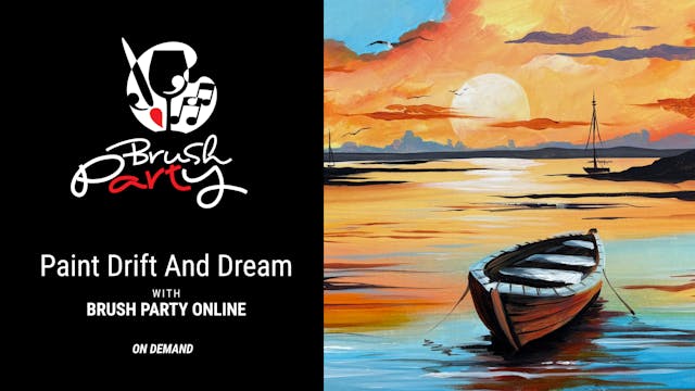 Paint 'Drift and Dream' with Brush Pa...