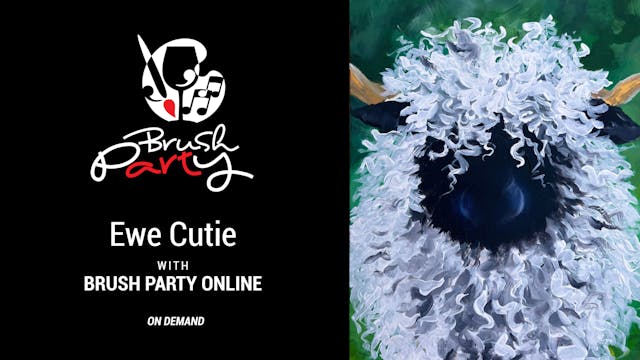 Paint ‘Ewe Cutie’ with Brush Party On...