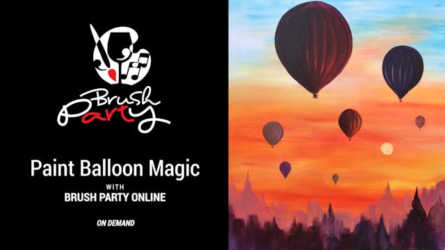 Paint Balloon Magic with Brush Party ...