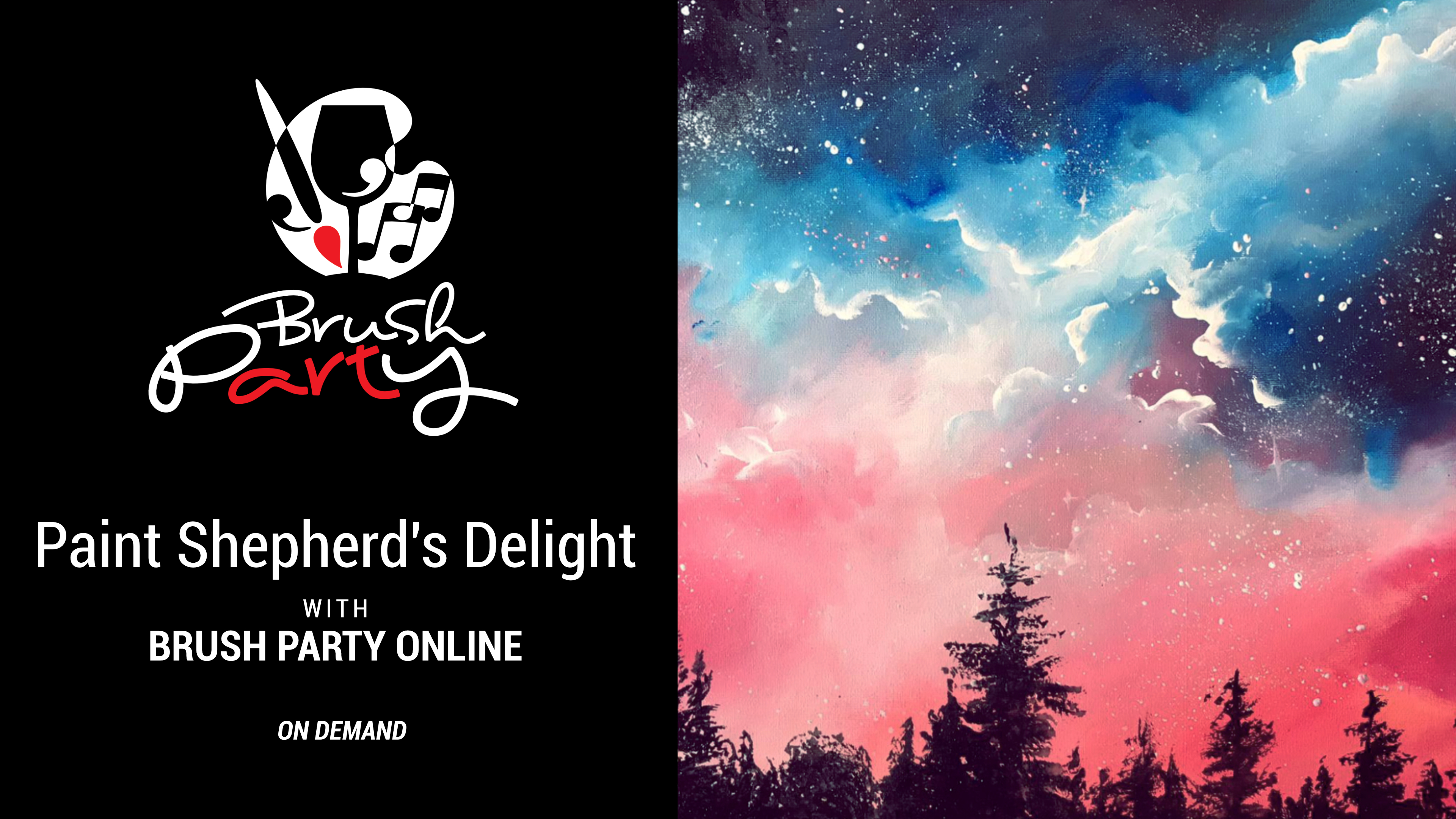 Paint Shepherd's Delight with Brush Party Online