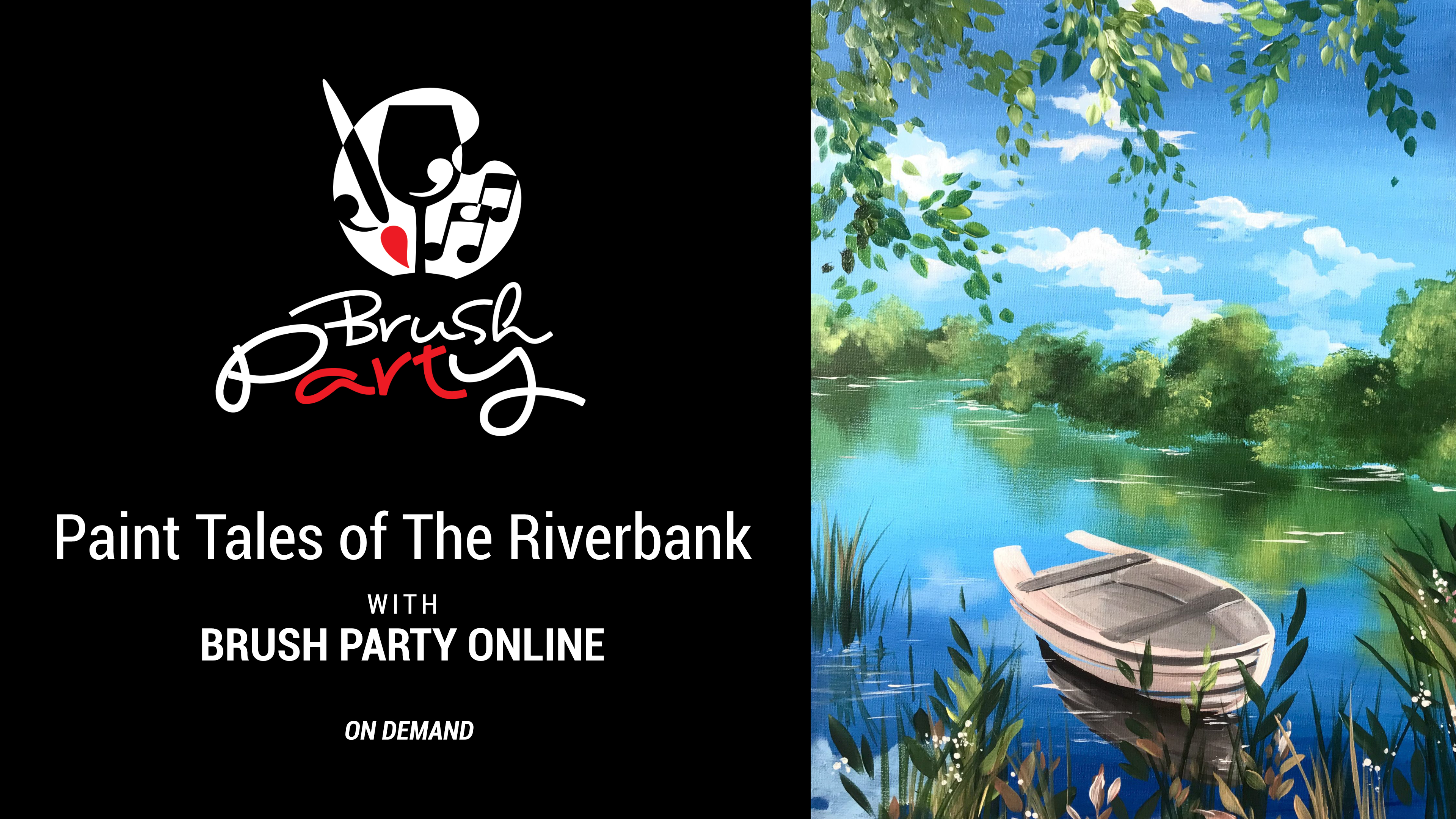 Paint Tales of The Riverbank with Brush Party Online