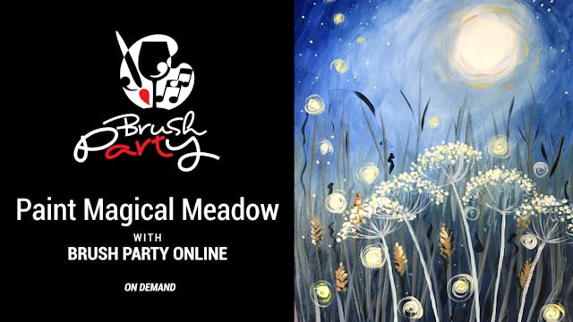 Paint ‘Magical Meadow’ with Brush Par...