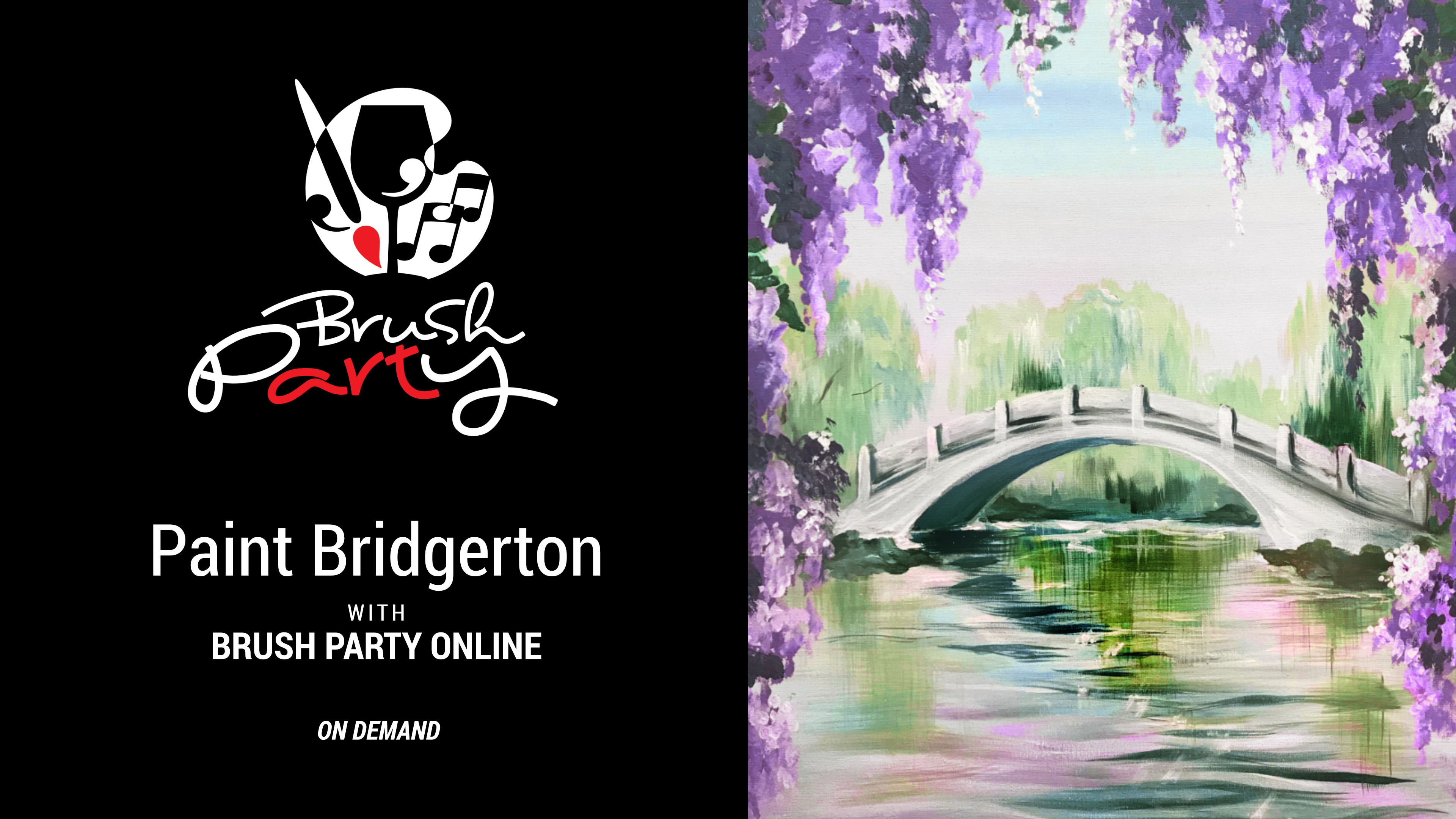 Paint ‘Bridgerton’ with Brush Party Online