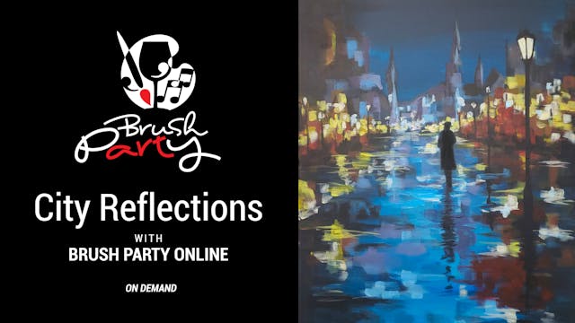 Paint ‘City Reflections’ with Brush P...