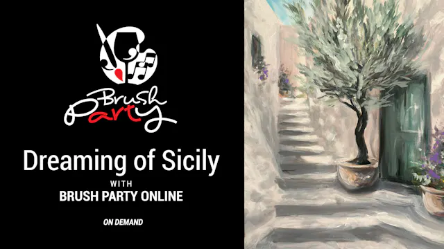 Paint ‘Dreaming of Sicily’ with Brush...