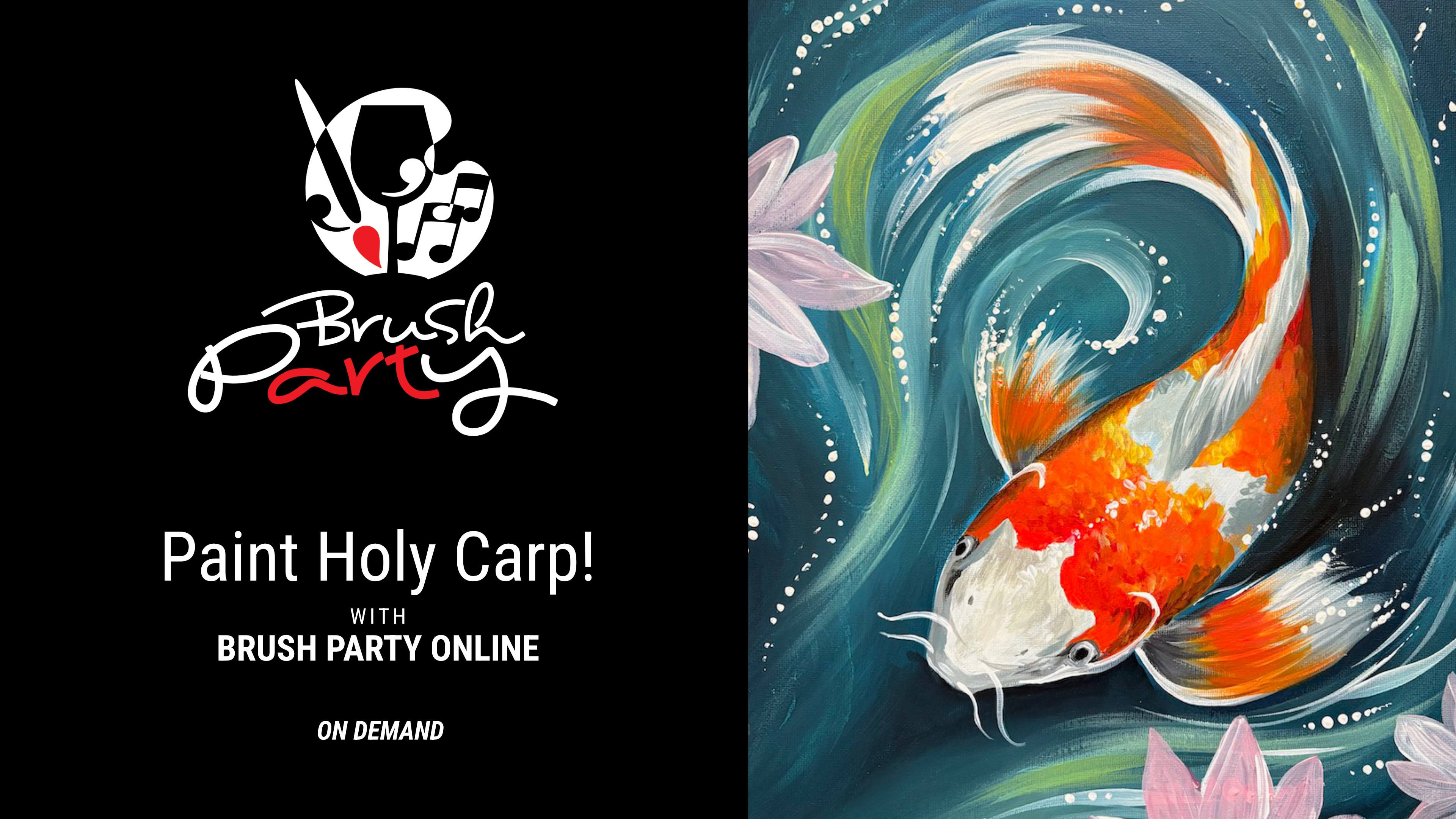 Paint ‘Holy Carp’ with Brush Party Online