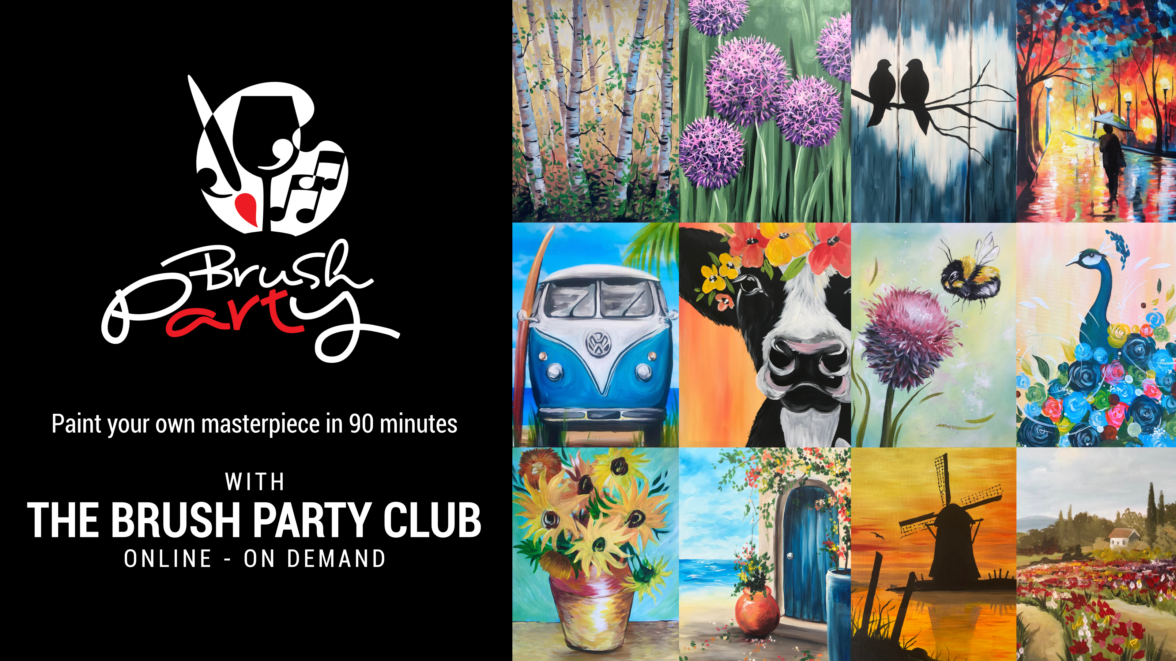 Join The Brush Party Club - Try it for a month for FREE!