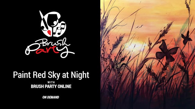 Paint ‘Red Sky at Night’ with Brush P...