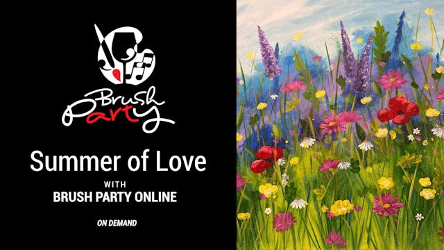 Paint ‘Summer of Love’ with Brush Par...