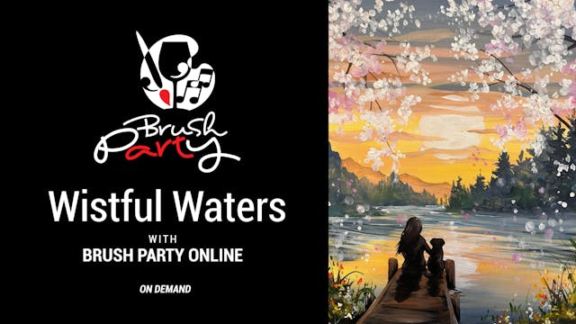 Paint ‘Wistful Waters’ with Brush Par...